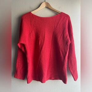 Ann Taylor Loft Women Orange Red Sweater Size Small